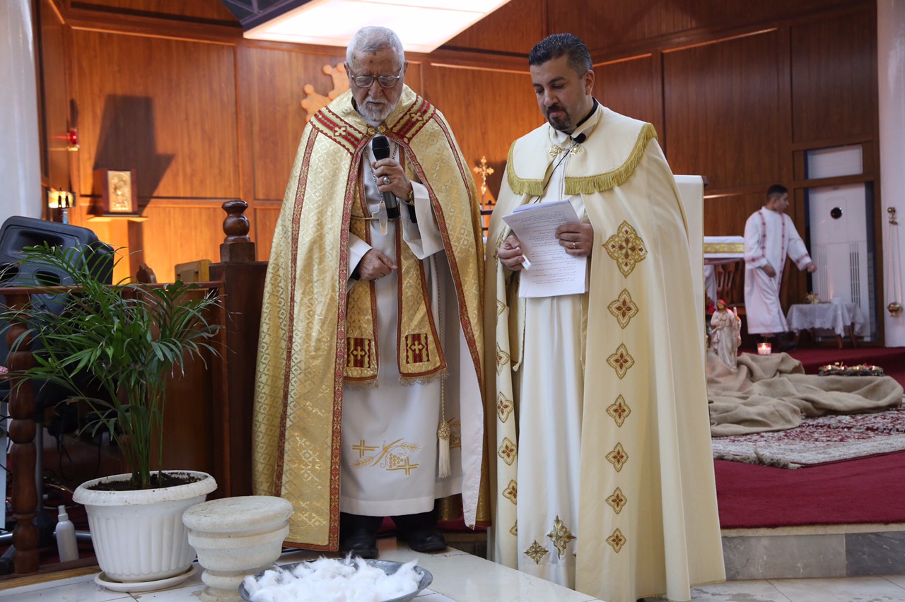 له‌ كڵێسه‌يه‌كى سلێمانى يادى له‌دايكبوونى په‌يامبه‌رى كريستيانه‌كان كرايه‌وه‌